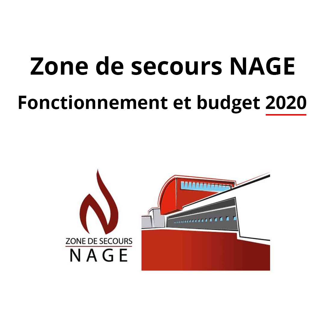 Zone de secours NAGE - Fonctionnement et budget 2020